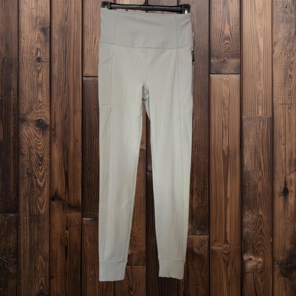 Mogul 2.0 Fleece Lined Cuffed Legging With Pockets - Moonstone - Picture 1 of 7